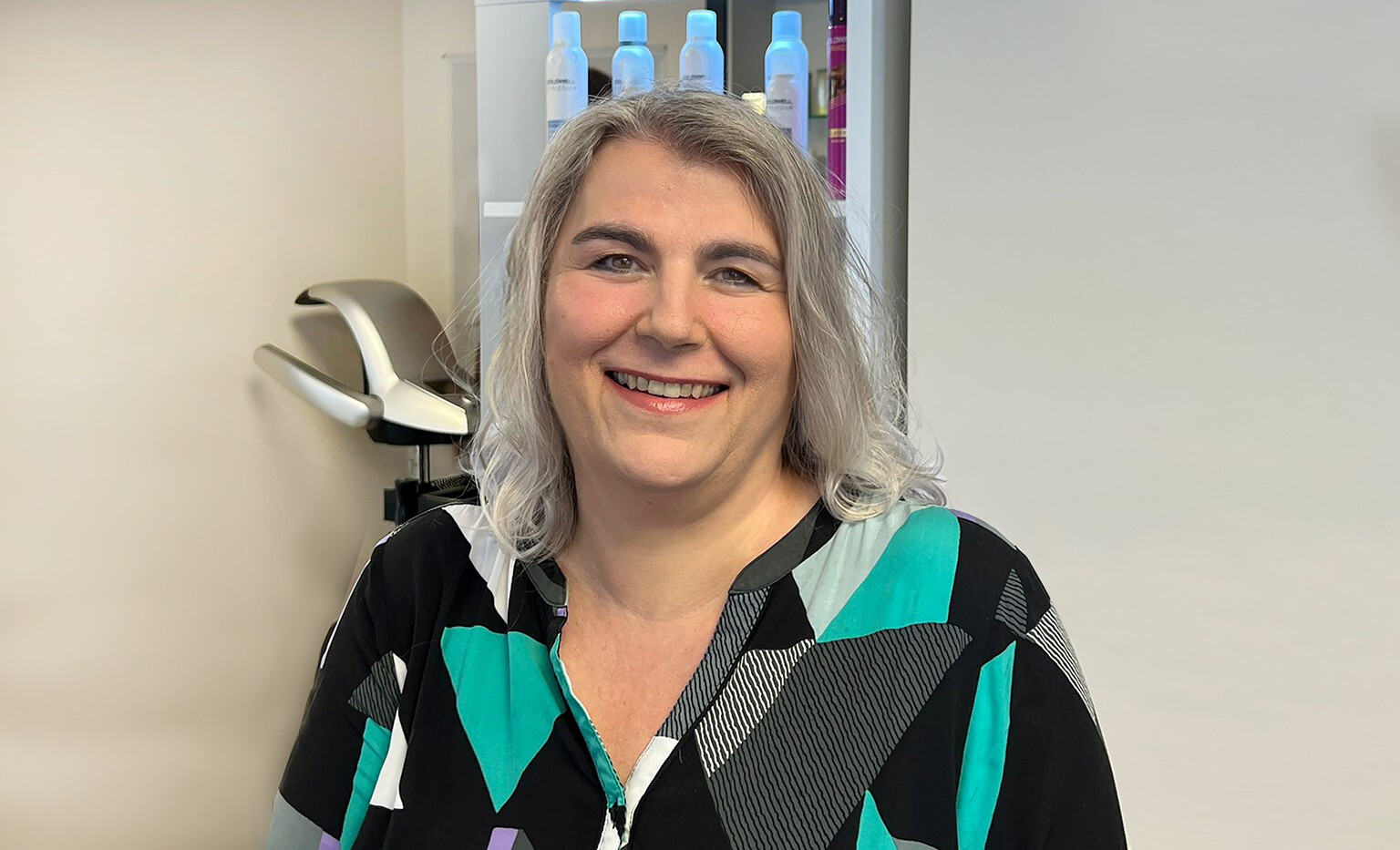 Friseurmeisterin Andrea Müller